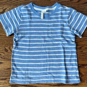 Janie and Jack Striped Slub Tee - size 4